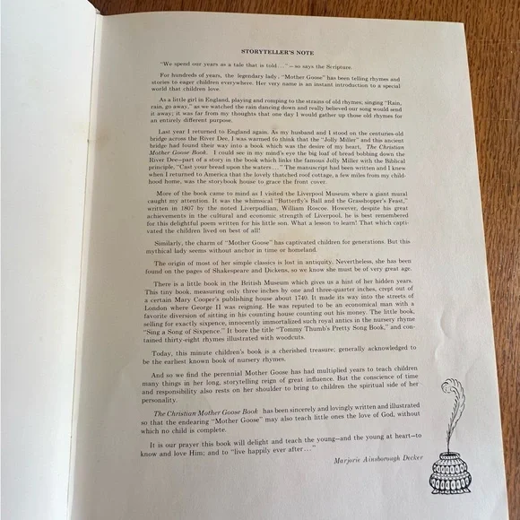 Hardback Book “The Christian Mother Goose Book” - Picture 13 of 13